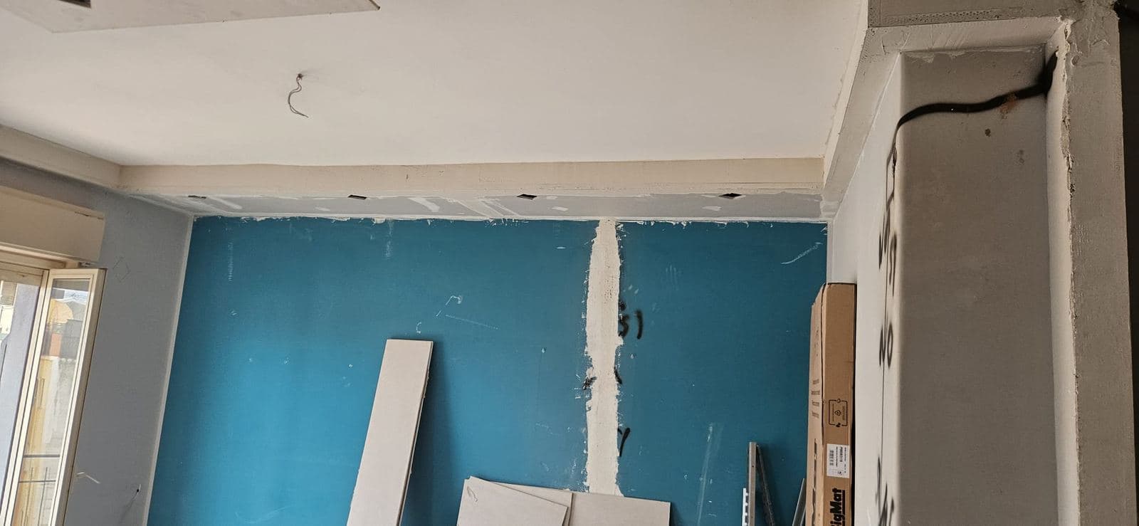 Cartongesso e tinteggiatura