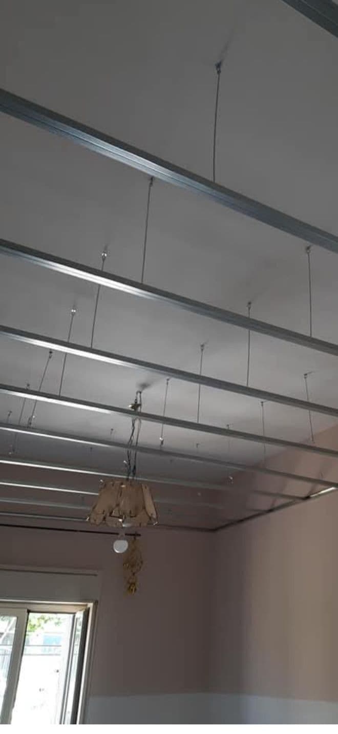 Struttura metallica per controsoffitto in cartongesso